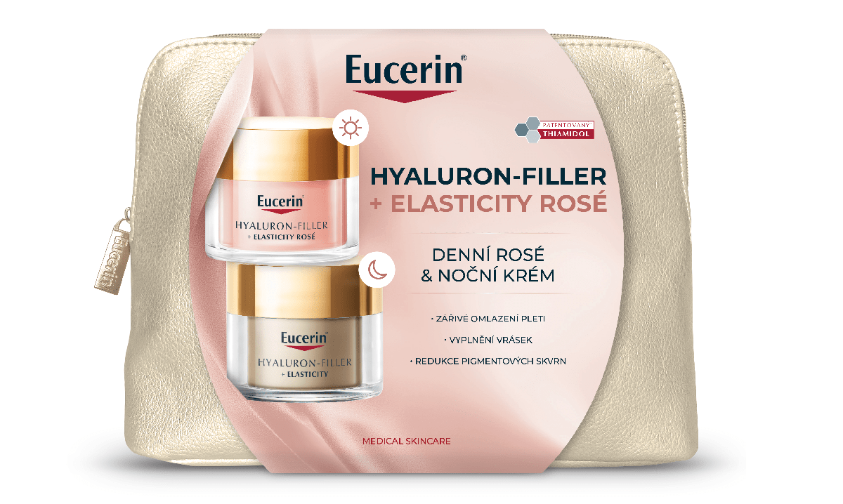 Vánoční taštička Eucerin HYALURON-FILLER + ELASTICITY