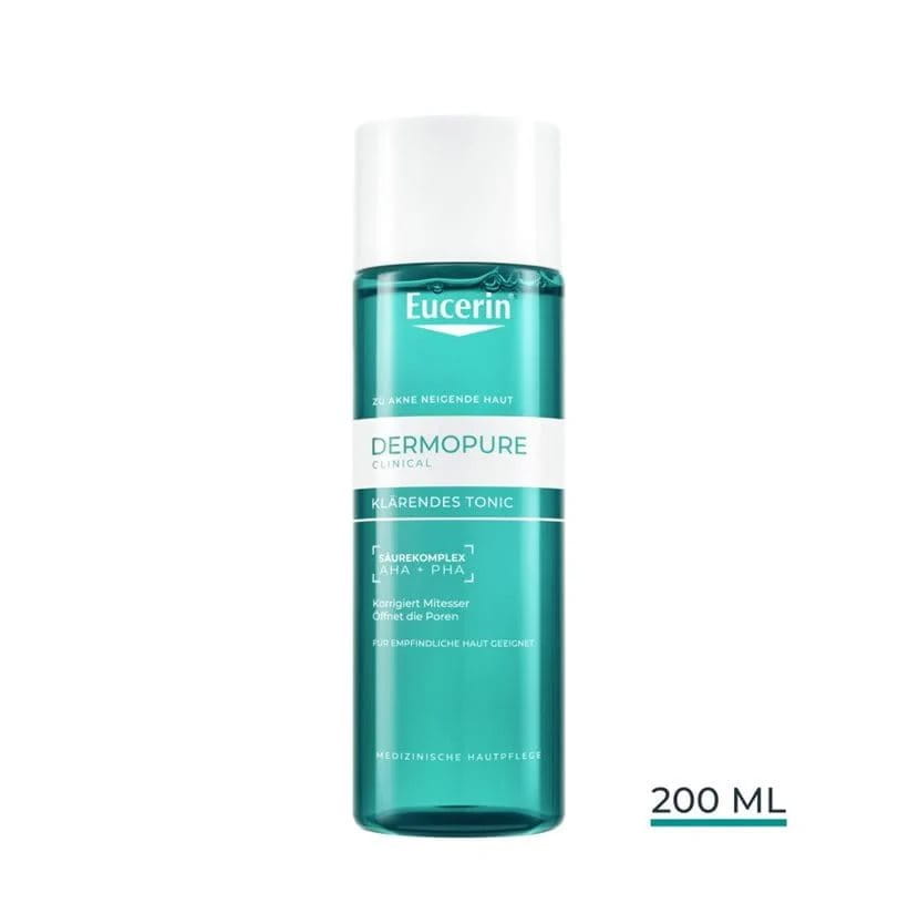 Eucerin DermoPure Klärendes Tonic für unreine Haut, 200 ml Flasche