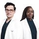 Dr Emma Amoafo, Eucerin consultant dermatologist from UK and Dr. Ivan Silva dermatologists from Brazil