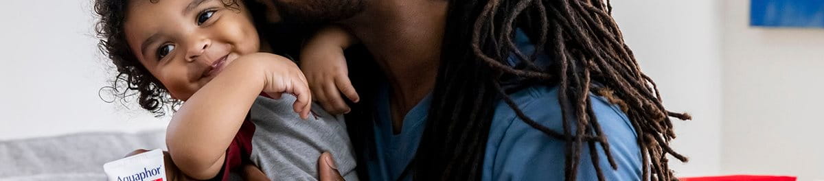 Utilisation de produits Aquaphor sur le bébé