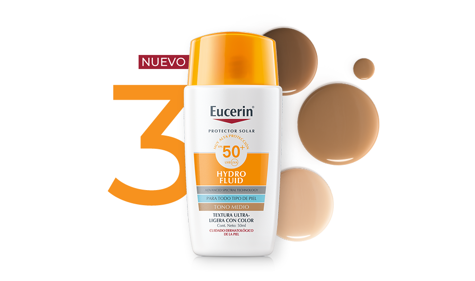 Nuevo Hydro Fluid FPS* 50+ con color