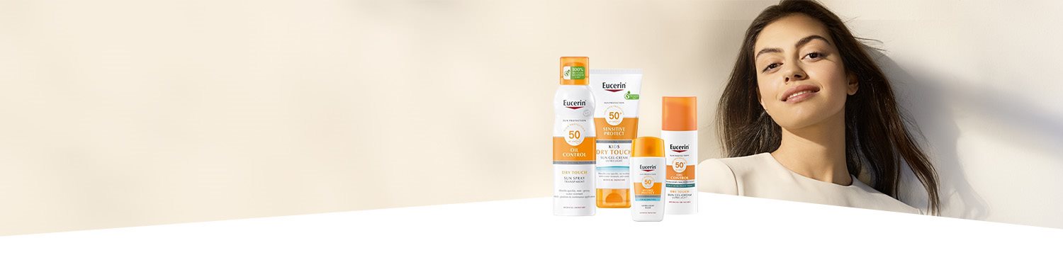 řada slunčení ochrany Eucerin