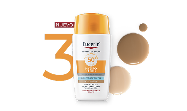Nuevo Hydro Fluid FPS* 50+ con color