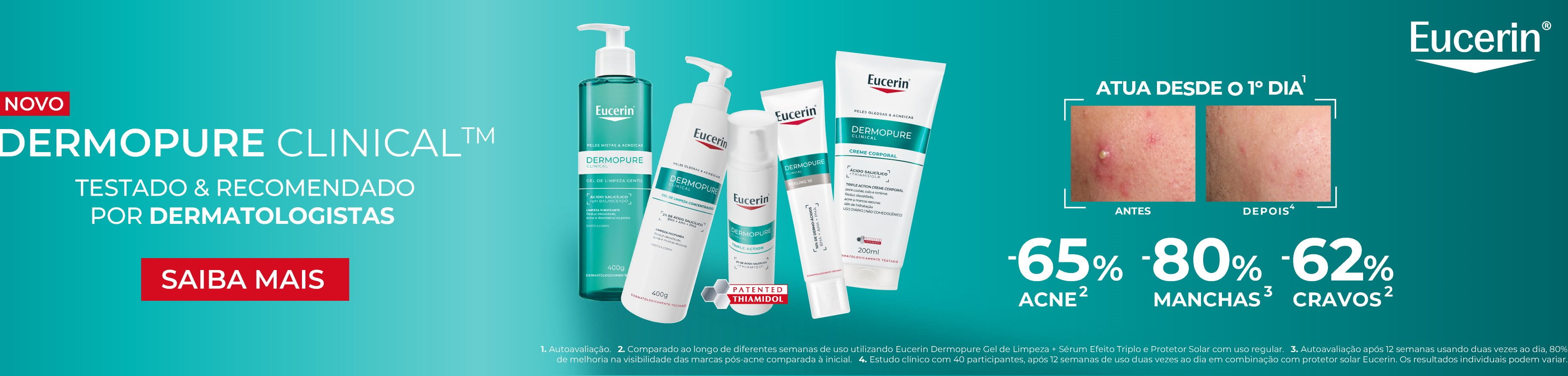 Desenvolvido com maquiadores e recomendado por dermatologistas