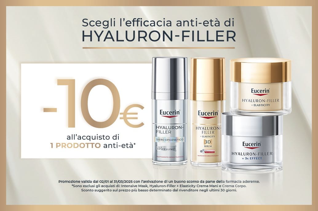 La nuova promozione Eucerin ti aspetta in farmacia.