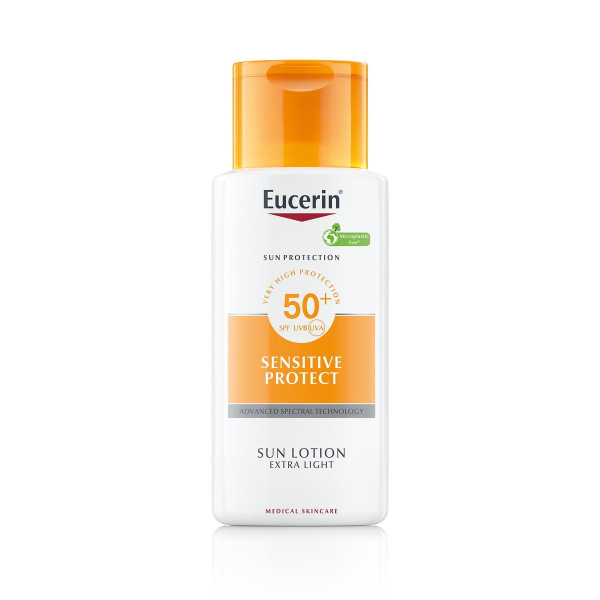 Eucerin Sun Extra Light Body Lotion Sensitive Protect SPF 50+