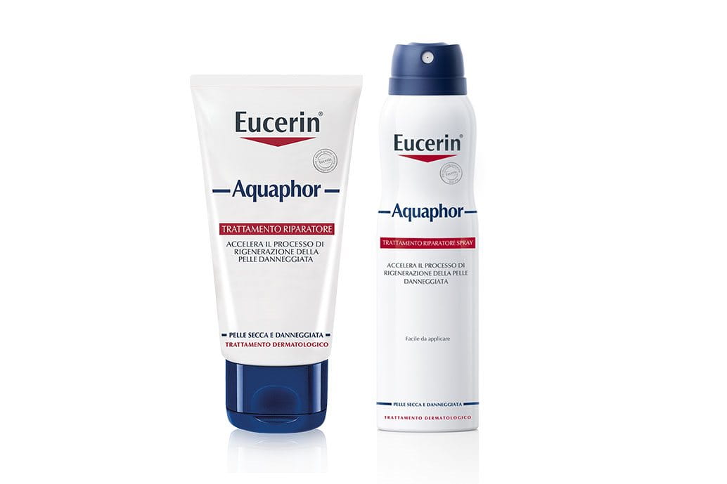 Prodotti Eucerin per lenire l'orticaria da sole