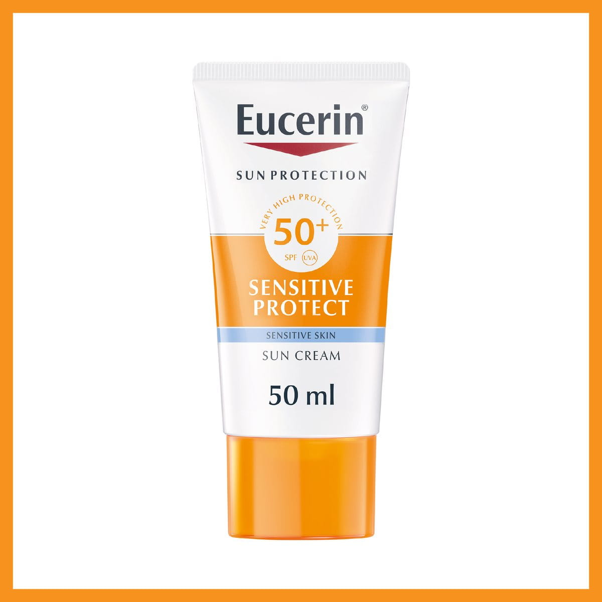 At vise ingeniør gennemførlig Sun Creme Sensitive Protect SPF 50+ | sunscreen for sensitive, dry skin |  Eucerin