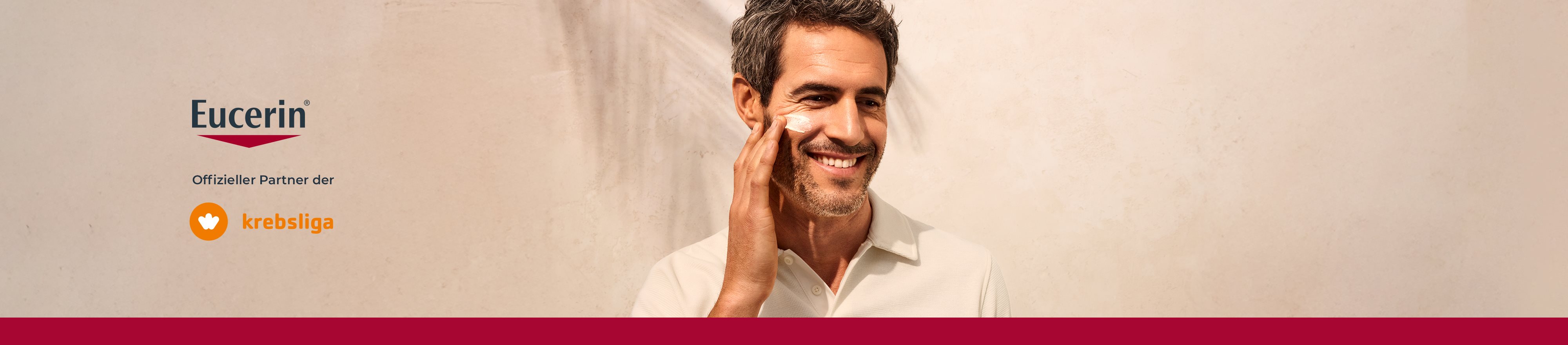 Eucerin – offizieller Partner der Krebsliga