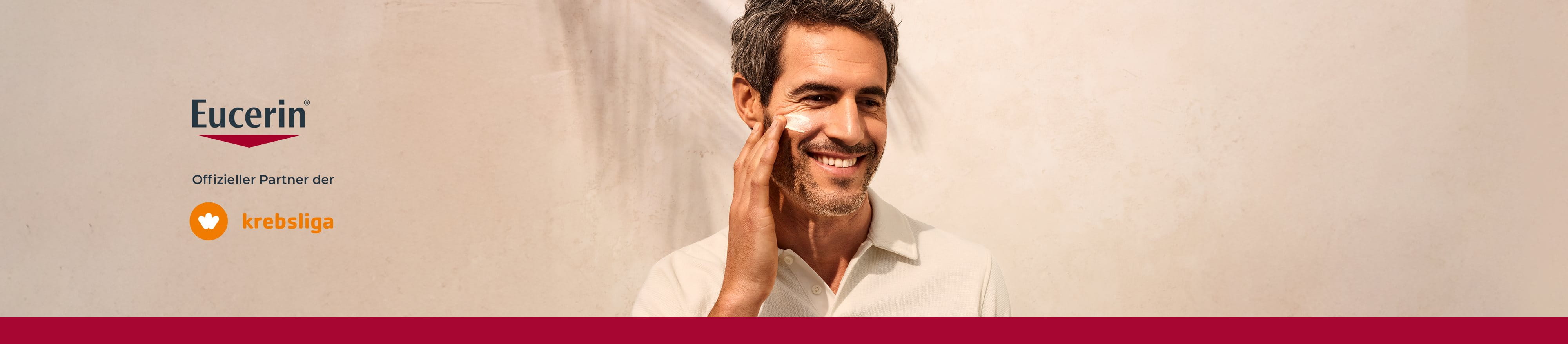 Eucerin – offizieller Partner der Krebsliga