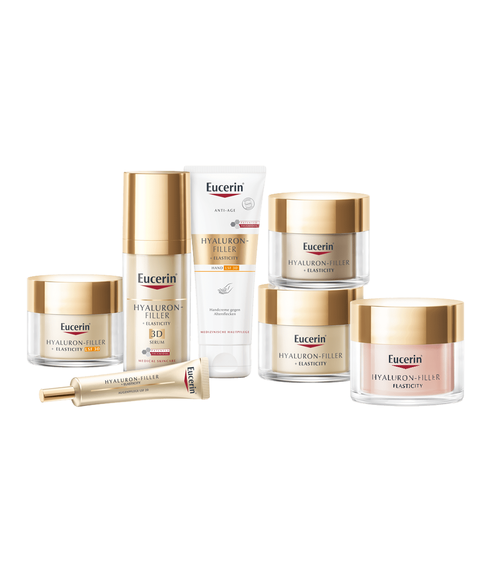 Eucerin HYALURON-FILLER + ELASTICITY Pflegeserie