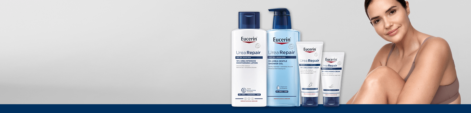 Urea Repair product range for dry skin