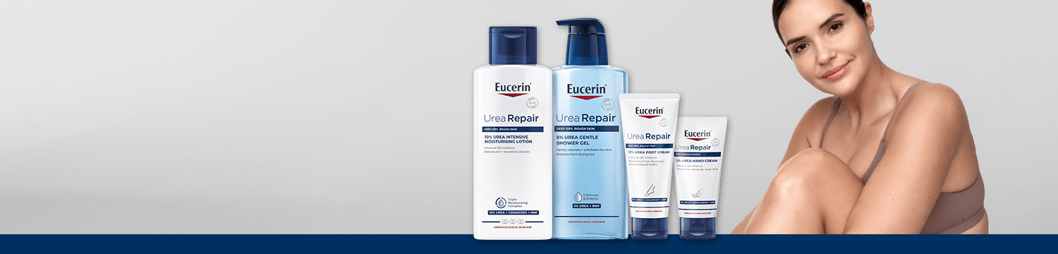 Eucerin UreaRepair for dry skin in winter