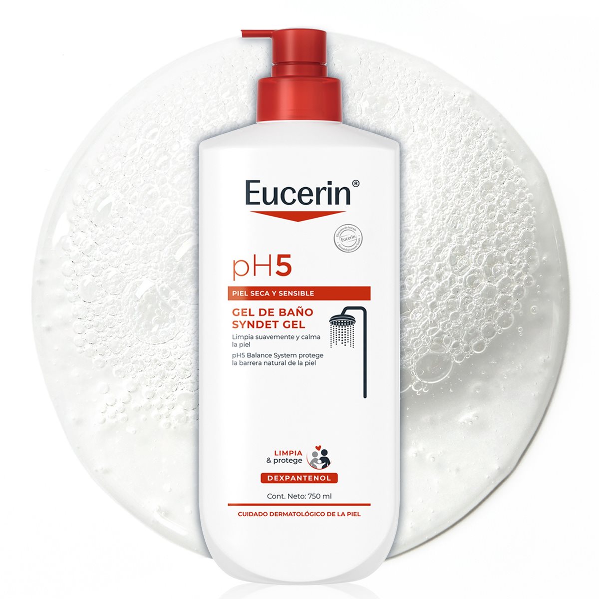 Eucerin Ph5 Syndet Gel de Ducha 750ml