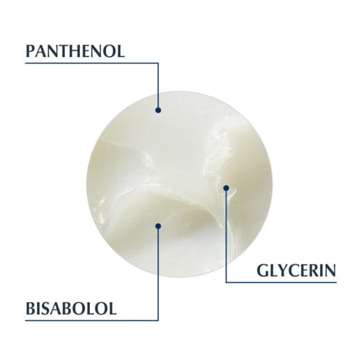 Image showing ingredients of Aquaphor Soothing Skin Balm