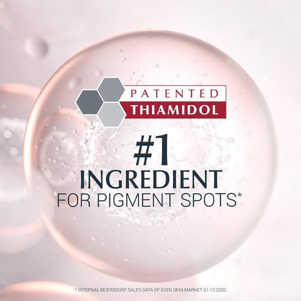  Infographic showing that Thiamidol is the number 1 ingredient for dark spots