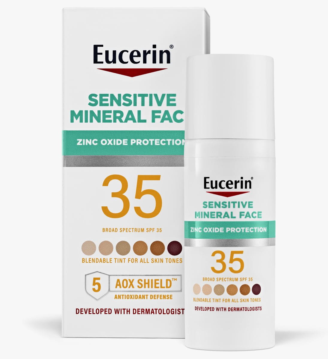 Pirata esta noche caricia Eucerin® Sun Sensitive Tinted Mineral Face Lotion