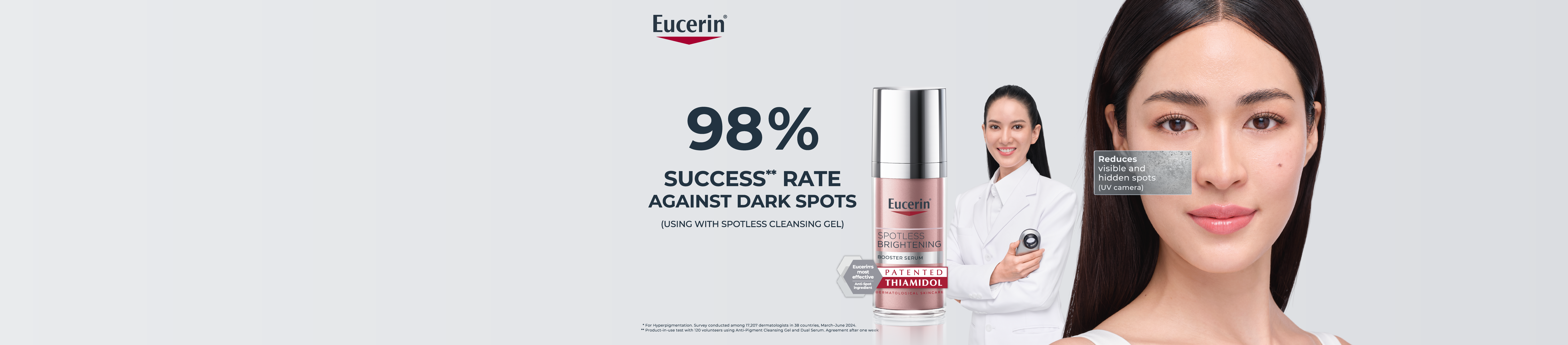 Spotless Brightening Range banner