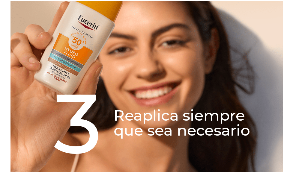 Mejora tu rutina de cuidado facial con Eucerin® Sun Hydro Fluid SPF 50+