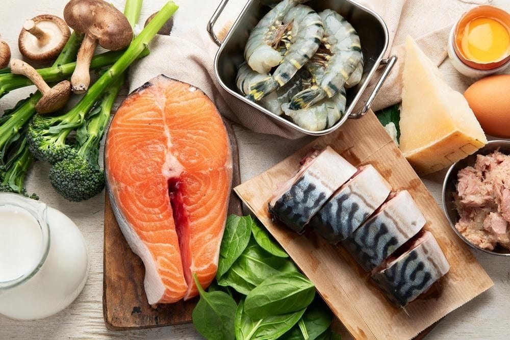 Een vitamine D-rijk dieet kan je helpen aan je dagelijkse behoefte te komen.