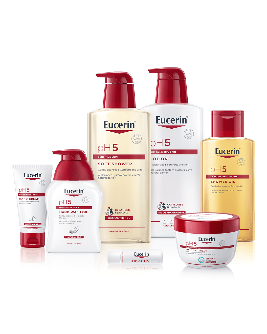  серията Ph5 на eucerin за чувствителна кожа