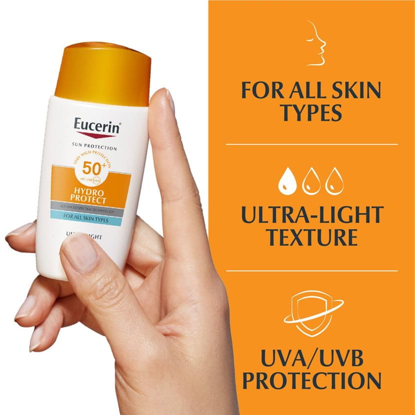 EUCERIN Sun Hydro-protect Ultra Light Fluid SPF 50+ 66961