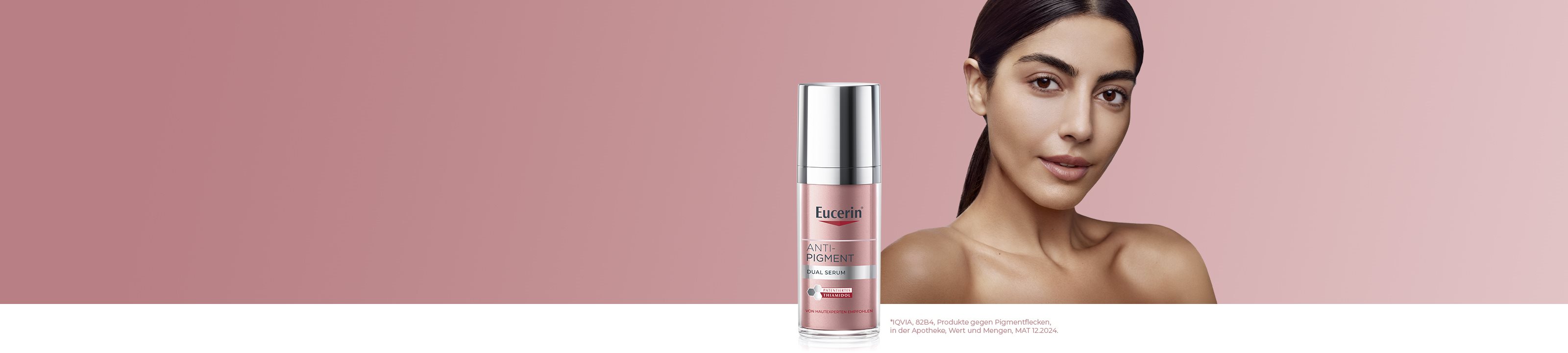 Anti-Pigment Produkte mit Model