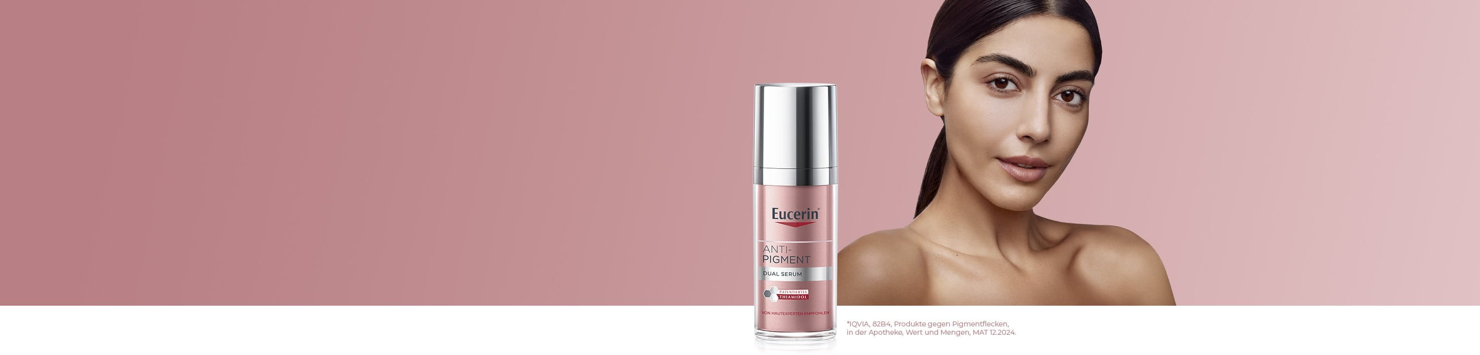 Anti-Pigment Produkte mit Model