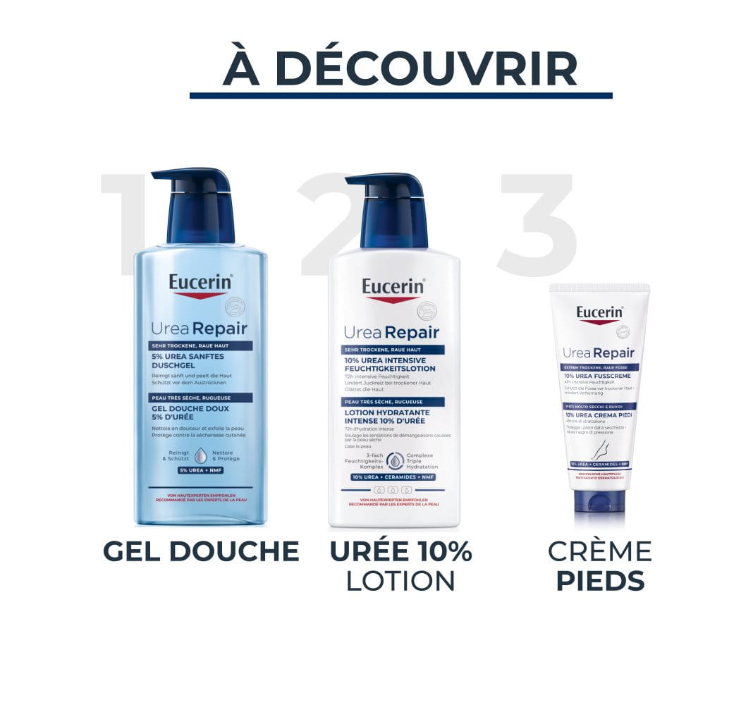 Crème Hydratante Intense à L'urée Tractopon 300 Ml - Pour Pieds, Genoux, Coudes Très Secs