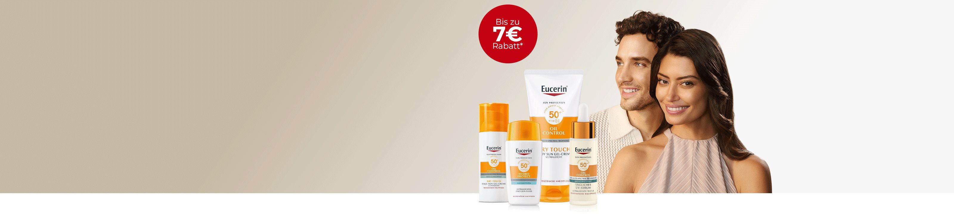 20% Rabatt beim Kauf eines Eucerin® Sonnenschutz*