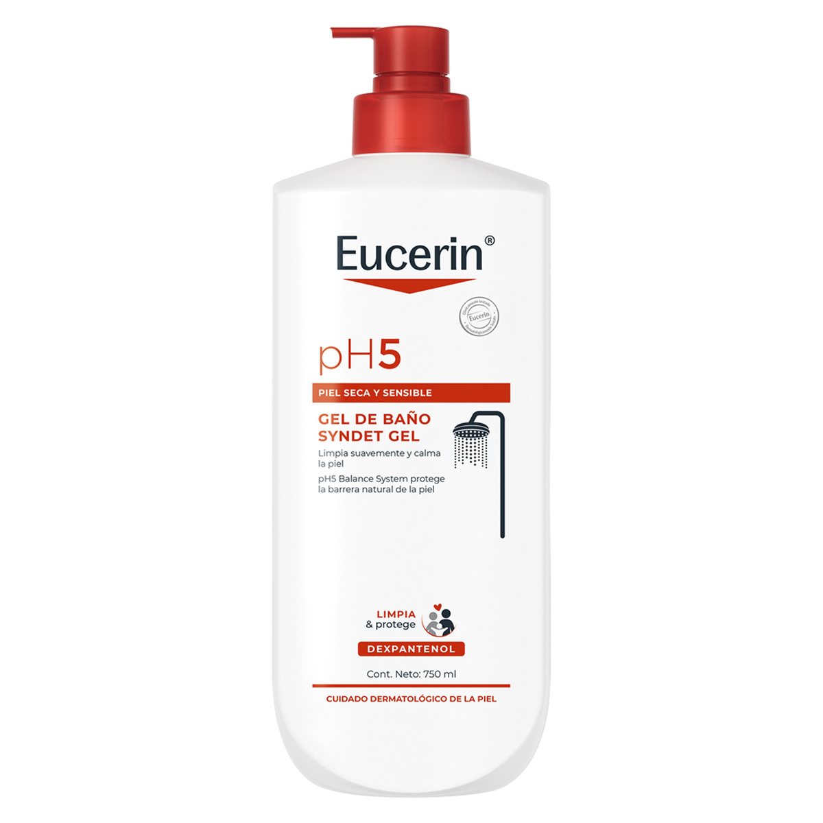 Eucerin Ph5 Syndet Gel de Ducha  750ml