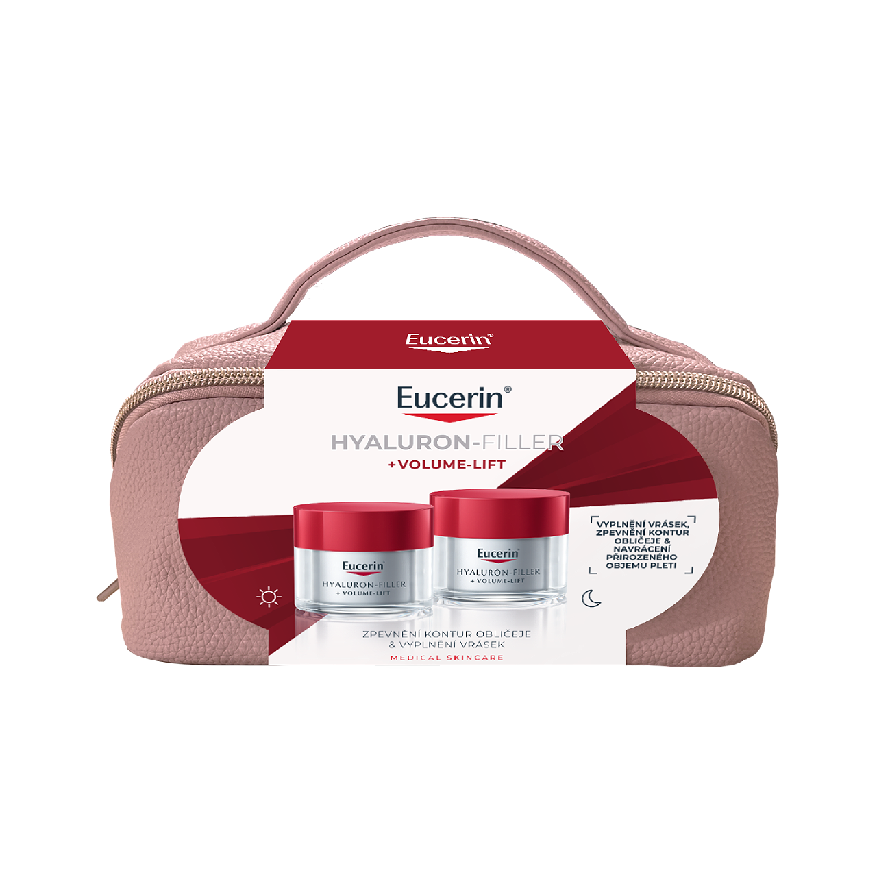 Eucerin vánoční balení Volume Lift Denní a Noční krém