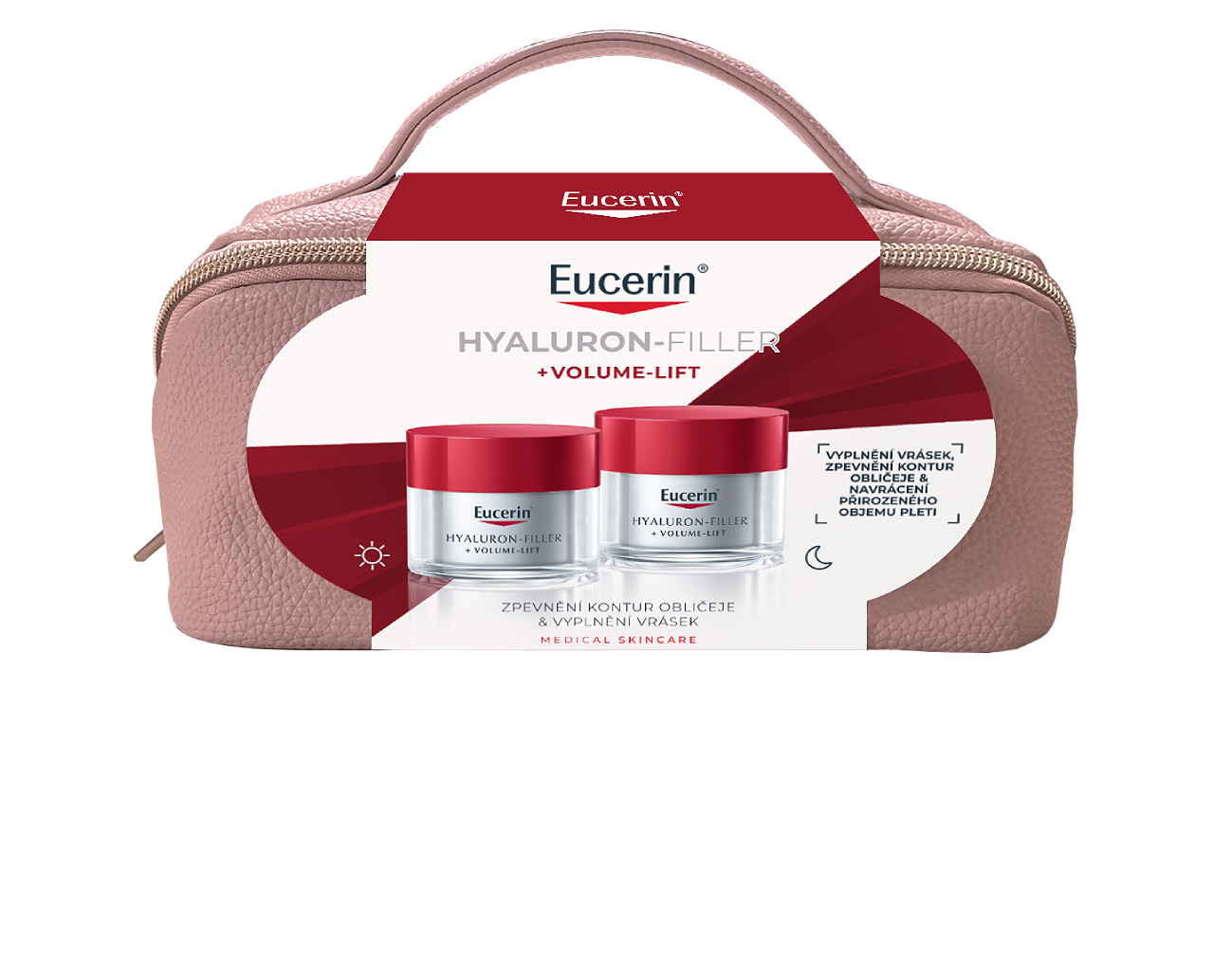 Eucerin vánoční balení Volume Lift Denní a Noční krém