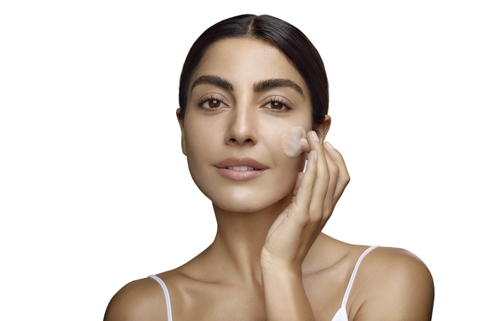 Step one. Cleanse & tone