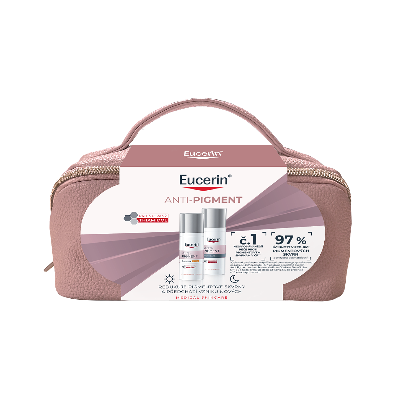 Eucerin vánoční balení Antipigment Denní a Noční krém