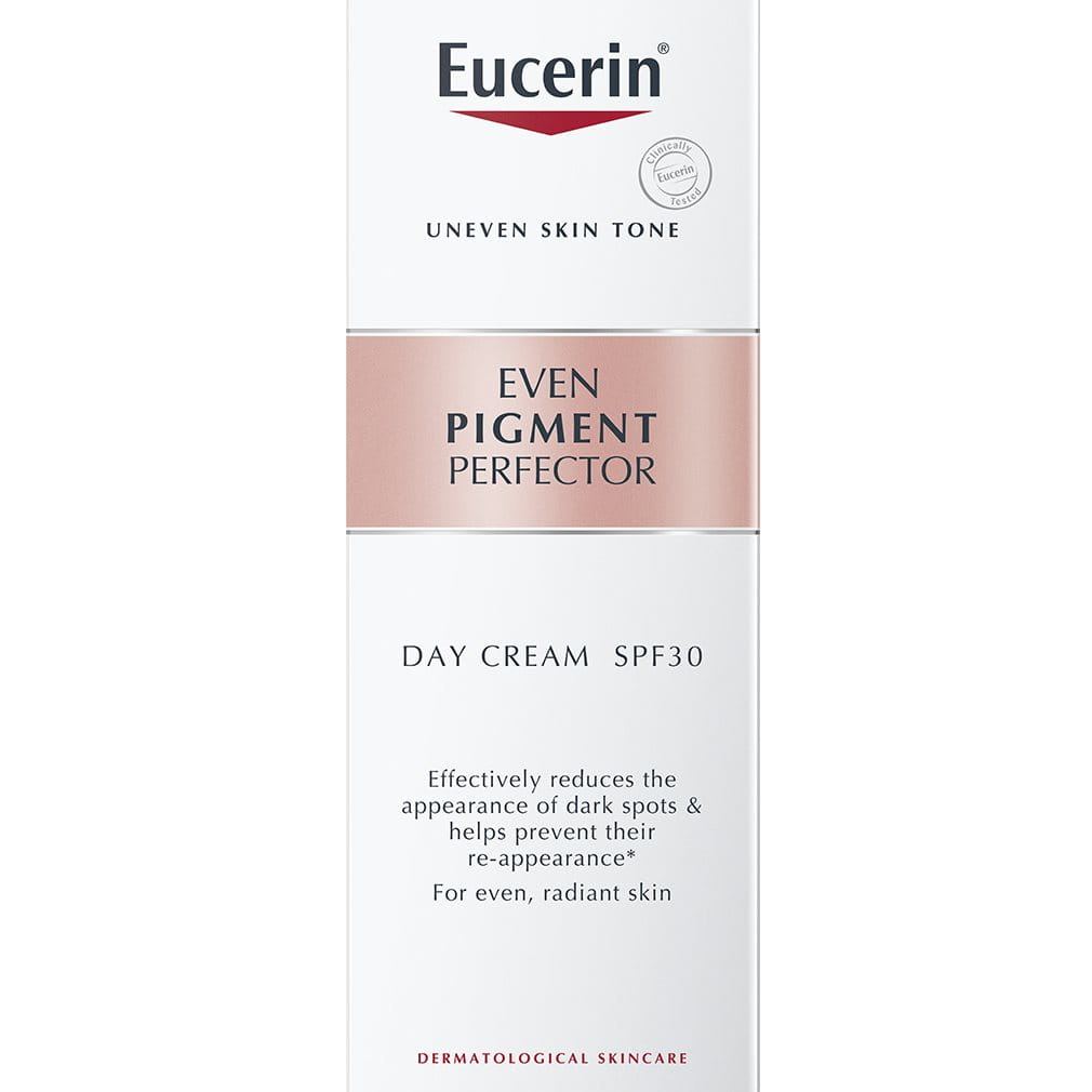 Høj eksponering svømme At opdage Even Pigment Perfector Day SPF 30 for all skin types |pigmentation cream|  Eucerin