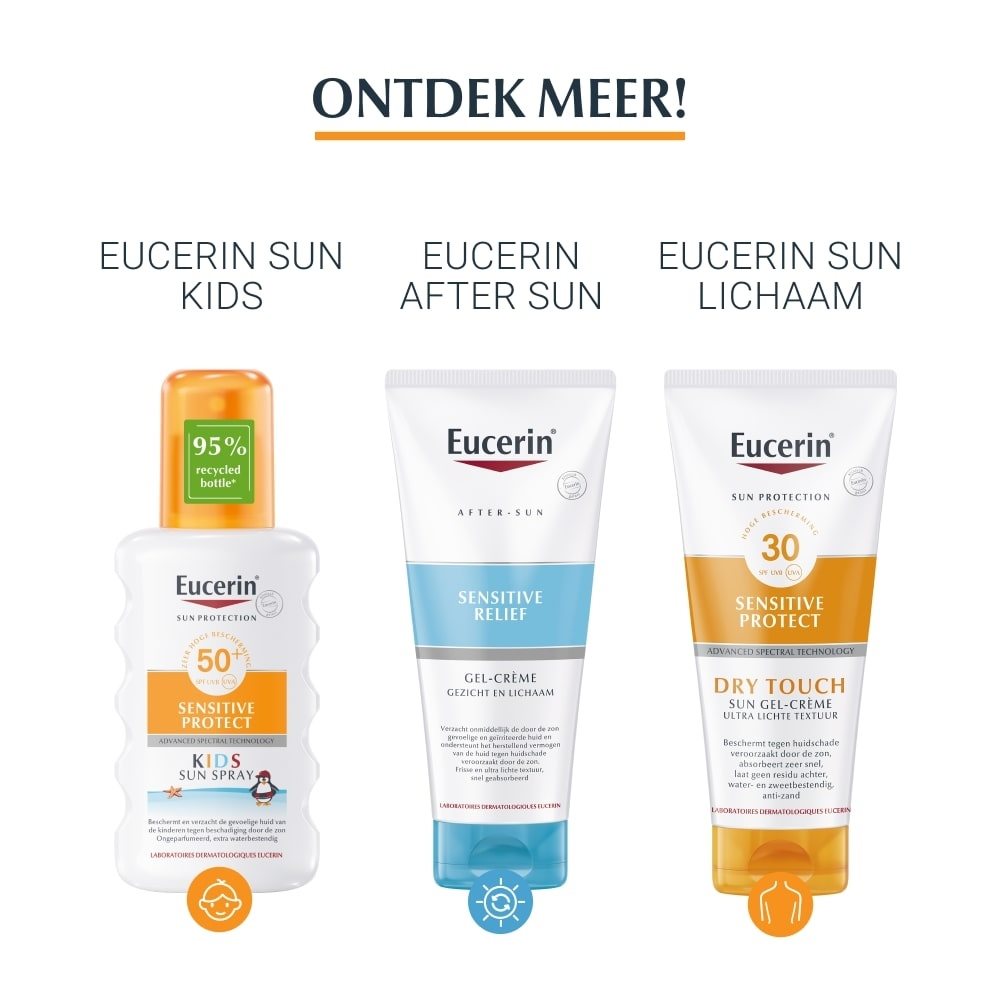 Daar Lastig Decoratie Sun Sensitive Protect Crème SPF 50+ | Eucerin