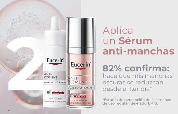 Beneficios Anti-Pigment Ultra Light Serum y Dual Serum