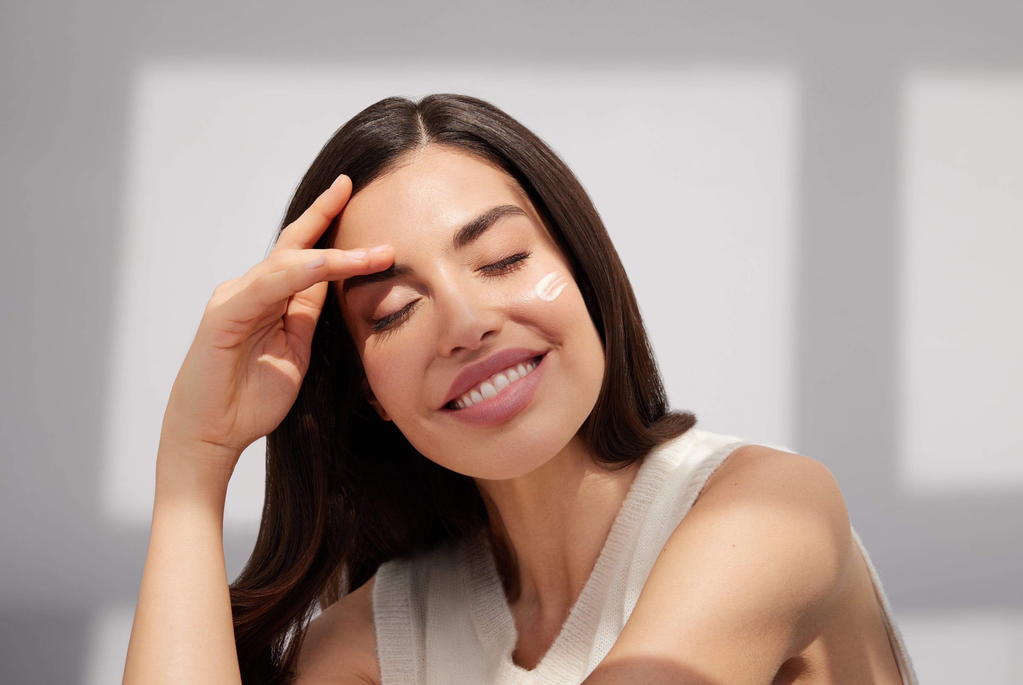 Female wearing a sun hat in the sun