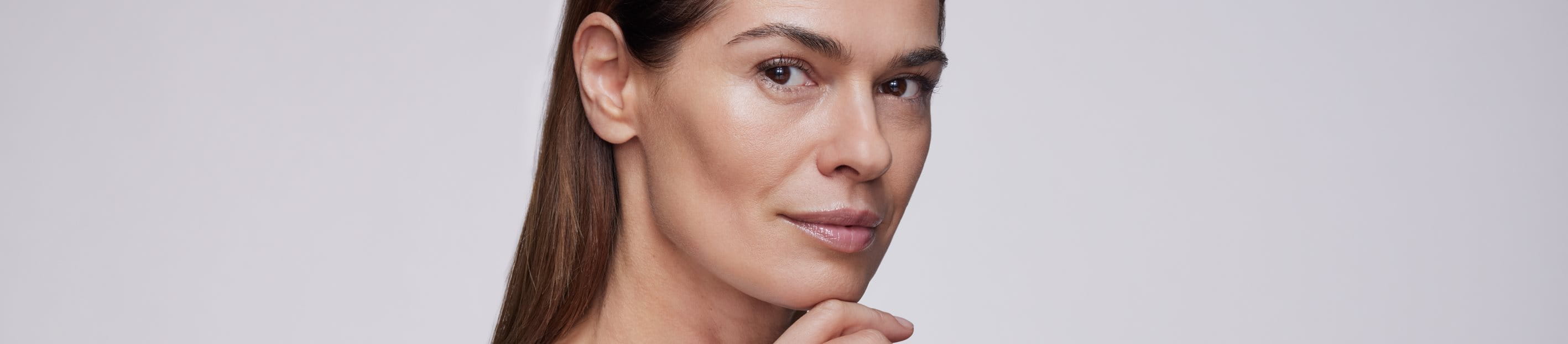 woman with sagging skin