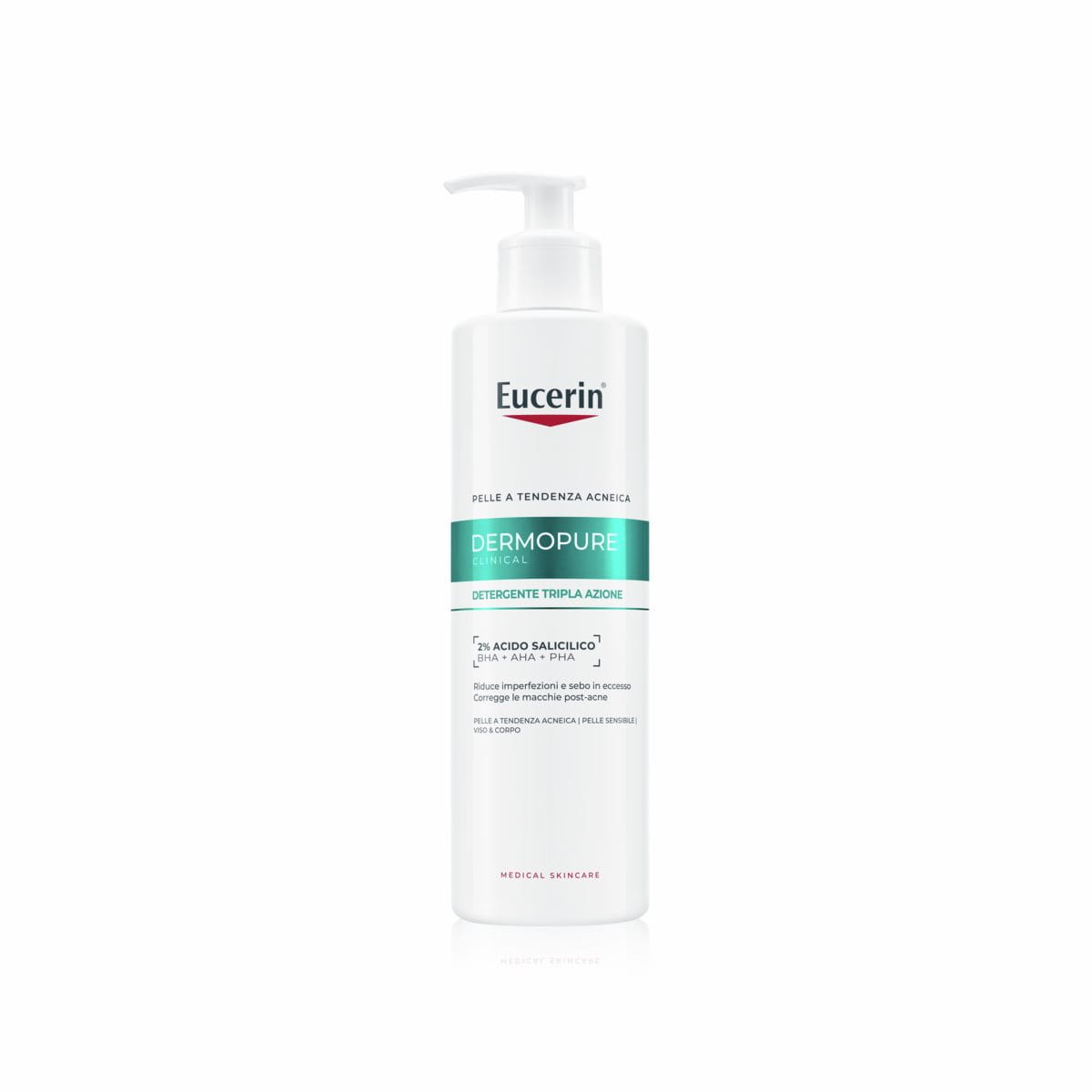 Eucerin DERMOPURE CLINICAL Gel Detergente Tripla Azione 400ml