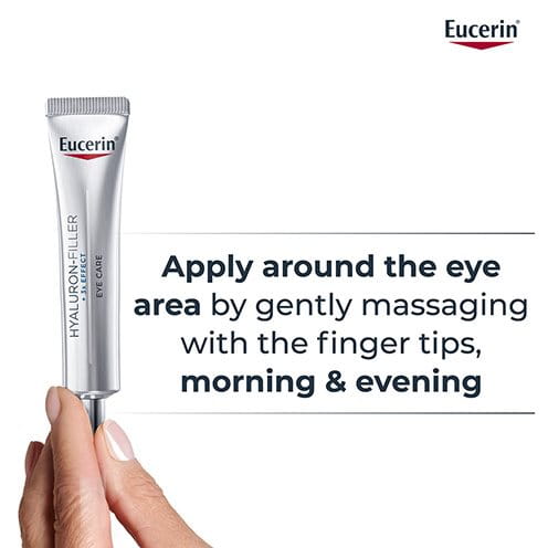 How to Use Eucerin Hyaluron-Filler Eye cream