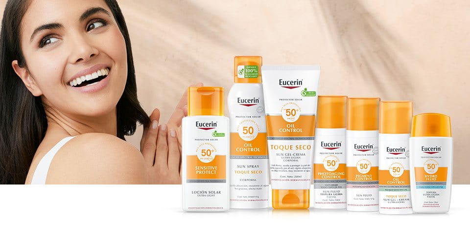 Linea de Eucerin Protección Solar