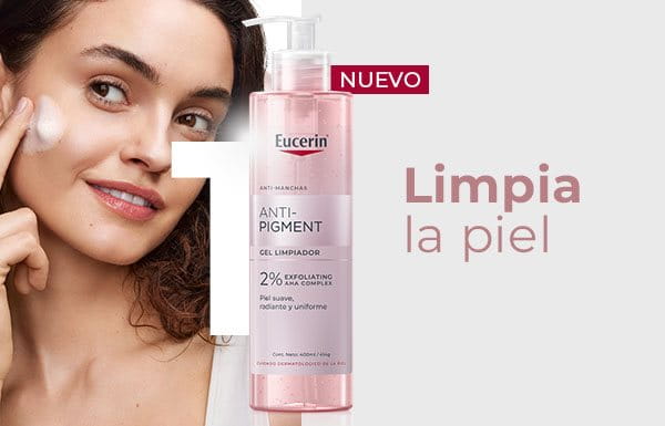 Beneficios de Eucerin® Anti-Pigment Gel Limpiador