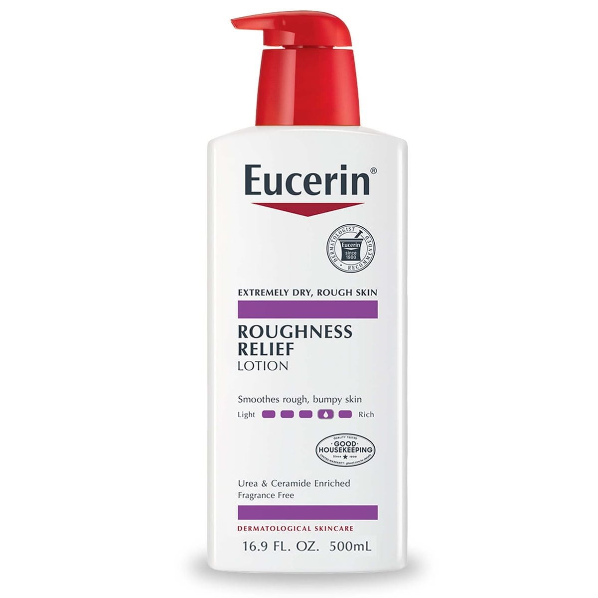 Highland detaljeret alias Eucerin Roughness Relief Body Lotion, Unscented Body Lotion