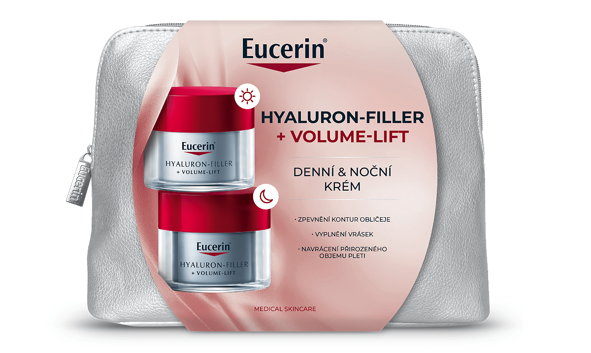Vánoční taštička Eucerin Hyaluron-Filler + Volume-Lift