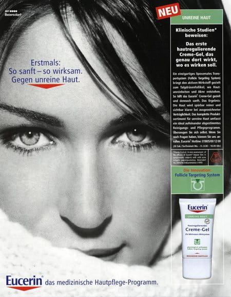 Imprensa Eucerin 1999