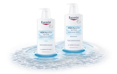 Eucerin AQUAporin ACTIVE Body products