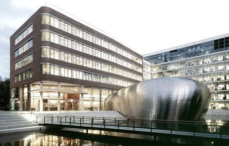The Beiersdorf research and development center in Hamburg.