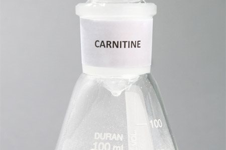 conical flask with Carnitine